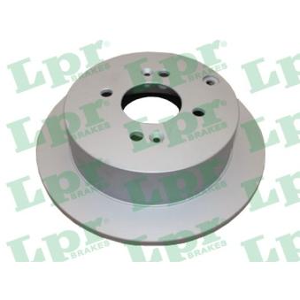 Jeu de 2 disques de frein arrière LPR OEM 584111G300