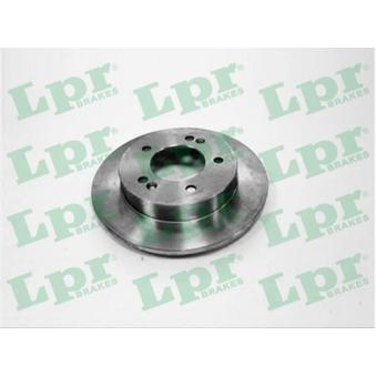 Jeu de 2 disques de frein arrière LPR H2020P pour KIA VENGA 1.6 16V - 125cv