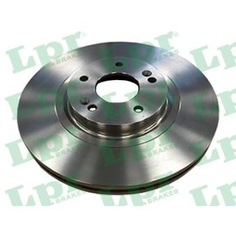 Jeu de 2 disques de frein avant LPR [H2093V]