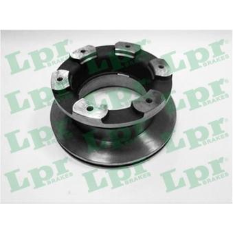 Jeu de 2 disques de frein arrière LPR OEM 2996049