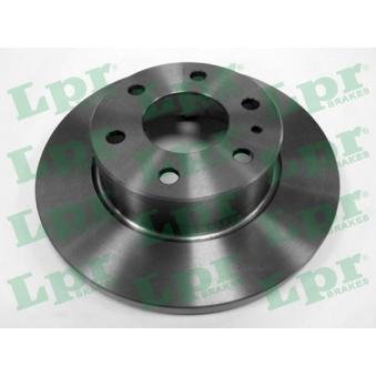 Jeu de 2 disques de frein arrière LPR OEM 2996028