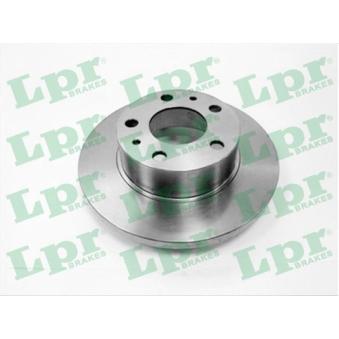 Jeu de 2 disques de frein arrière LPR I2151P pour NISSAN CABSTAR E 35-8 84cv