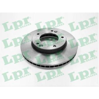 Jeu de 2 disques de frein avant LPR OEM 517123E000