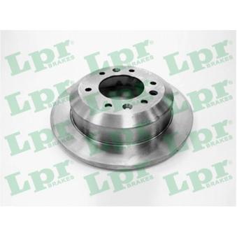 Jeu de 2 disques de frein arrière LPR K2008P