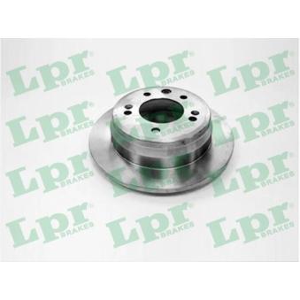 Jeu de 2 disques de frein arrière LPR K2017P pour KIA PRO CEED 1.4 - 109cv