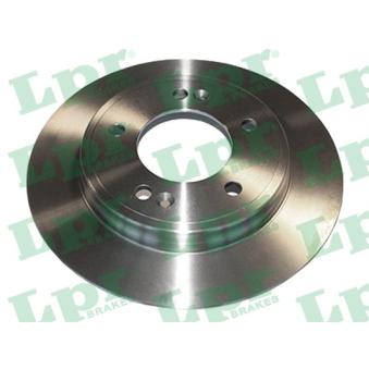 Jeu de 2 disques de frein arrière LPR OEM 58411G2300 Jeu de 2 disques de frein arrière LPR OEM 58411G2300
