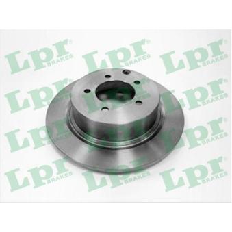 Jeu de 2 disques de frein arrière LPR M1028P