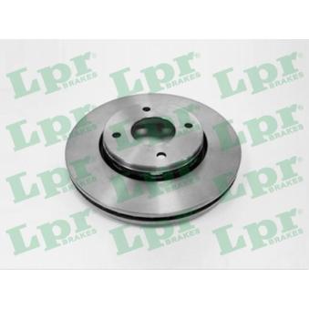 Jeu de 2 disques de frein avant LPR M1029V