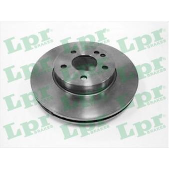 Jeu de 2 disques de frein avant LPR M2004V pour MERCEDES-BENZ VITO 111 CDI 2.2 4x4 - 109cv