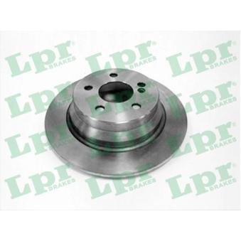Jeu de 2 disques de frein arrière LPR OEM A0004231012