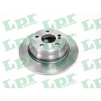 Jeu de 2 disques de frein arrière LPR OEM A0004231012