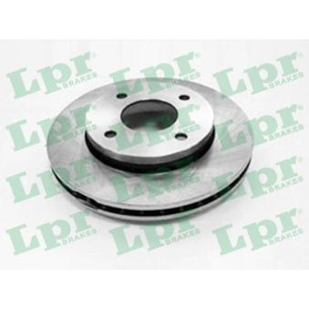 Jeu de 2 disques de frein avant LPR OEM 45442000101