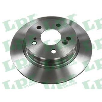 Jeu de 2 disques de frein arrière LPR OEM 1244231012