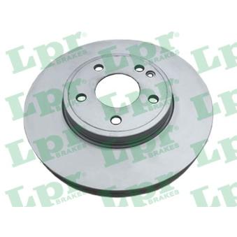 Jeu de 2 disques de frein avant LPR OEM 2464210112