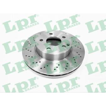 Jeu de 2 disques de frein avant LPR OEM 2044210912