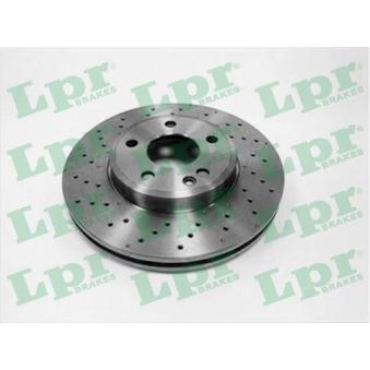 Jeu de 2 disques de frein avant LPR [M2090V]