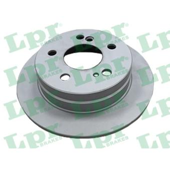 Jeu de 2 disques de frein arrière LPR OEM 2014231212