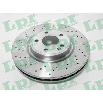 Jeu de 2 disques de frein avant LPR OEM 2464212712
