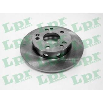 Jeu de 2 disques de frein avant LPR M2111P pour CITROEN C5 D 2.0 - 75cv