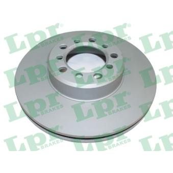 Jeu de 2 disques de frein avant LPR M2191VR