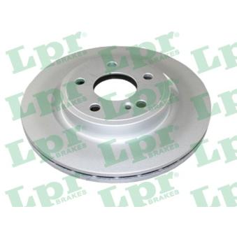 Jeu de 2 disques de frein arrière LPR OEM A2464230812