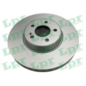 Jeu de 2 disques de frein avant LPR [M4008VR]