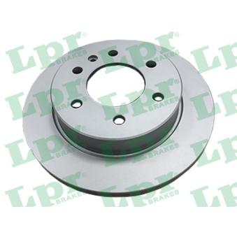 Jeu de 2 disques de frein arrière LPR OEM 9104232100