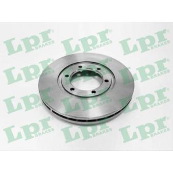 Jeu de 2 disques de frein avant LPR M5009V