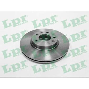 Jeu de 2 disques de frein avant LPR M5021V pour MAZDA 6 2.0 MZR - 155cv