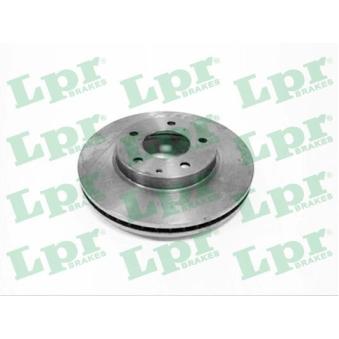 Jeu de 2 disques de frein avant LPR M5835V