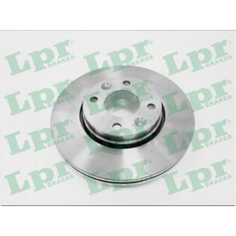 Jeu de 2 disques de frein avant LPR N2003V pour BMW Série 5 1.6 - 110cv