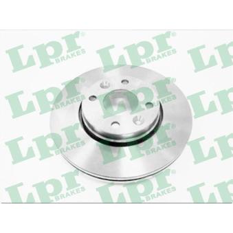 Jeu de 2 disques de frein avant LPR OEM 40206AX600