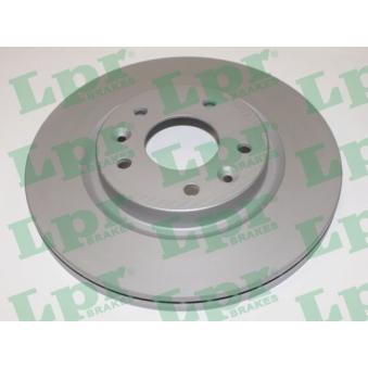 Jeu de 2 disques de frein avant LPR OEM 402064BA0A