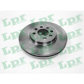 Jeu de 2 disques de frein avant LPR O1006V pour SKODA SUPERB 1.7 CDTI - 110cv