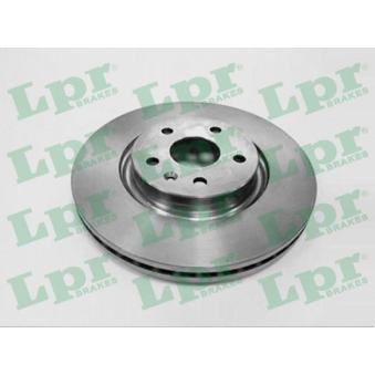 Jeu de 2 disques de frein avant LPR OEM 569274