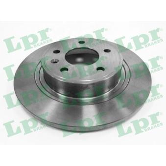 Jeu de 2 disques de frein arrière LPR O1039P pour TOYOTA RAV 4 1.6 CDTi - 110cv