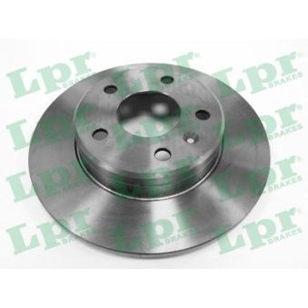 Jeu de 2 disques de frein arrière LPR OEM 93188707