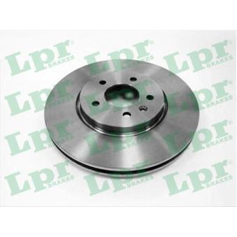 Jeu de 2 disques de frein avant LPR O1044V pour OPEL CALIBRA 1.7 CDTI - 110cv