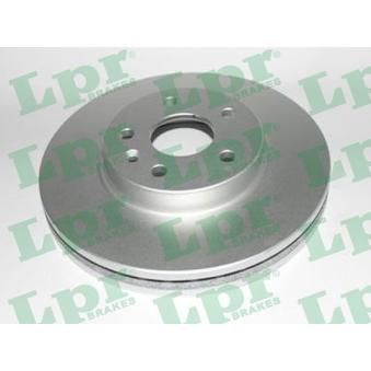 Jeu de 2 disques de frein avant LPR O1048VR