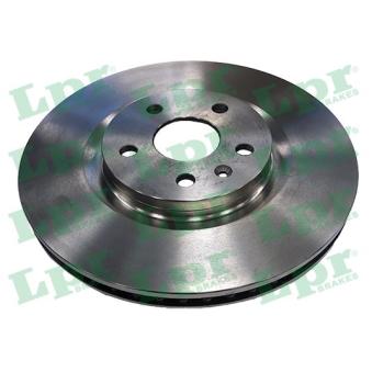 Jeu de 2 disques de frein avant LPR OEM 13598064