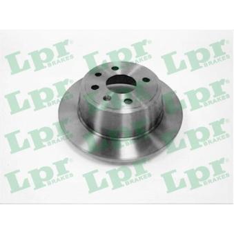 Jeu de 2 disques de frein arrière LPR O1231P