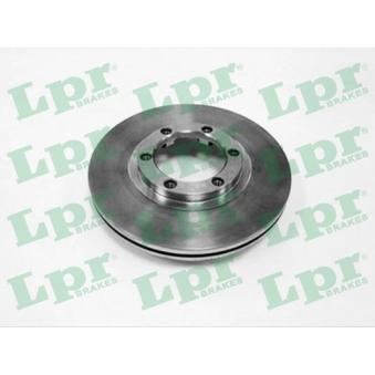 Jeu de 2 disques de frein avant LPR O1251V