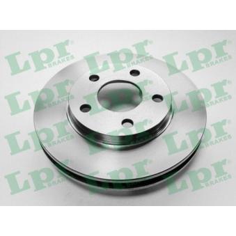 Jeu de 2 disques de frein avant LPR OEM 18021359