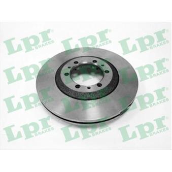 Jeu de 2 disques de frein avant LPR OEM 97034035