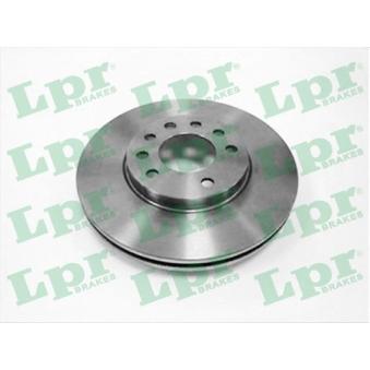 Jeu de 2 disques de frein avant LPR O1411V pour FIAT STILO 1.7 CDTI - 110cv