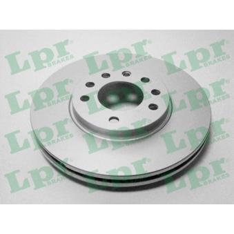 Jeu de 2 disques de frein avant LPR OEM 569066