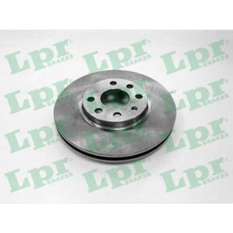 Jeu de 2 disques de frein avant LPR OEM 569000