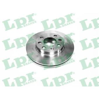 Jeu de 2 disques de frein avant LPR OEM 569021