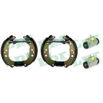 Kit de freins arrière prémontés LPR OEK543 pour OPEL COMBO 1.6 CDTI - 105cv