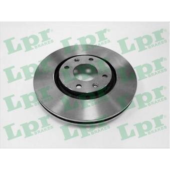 Jeu de 2 disques de frein avant LPR [P1003V]